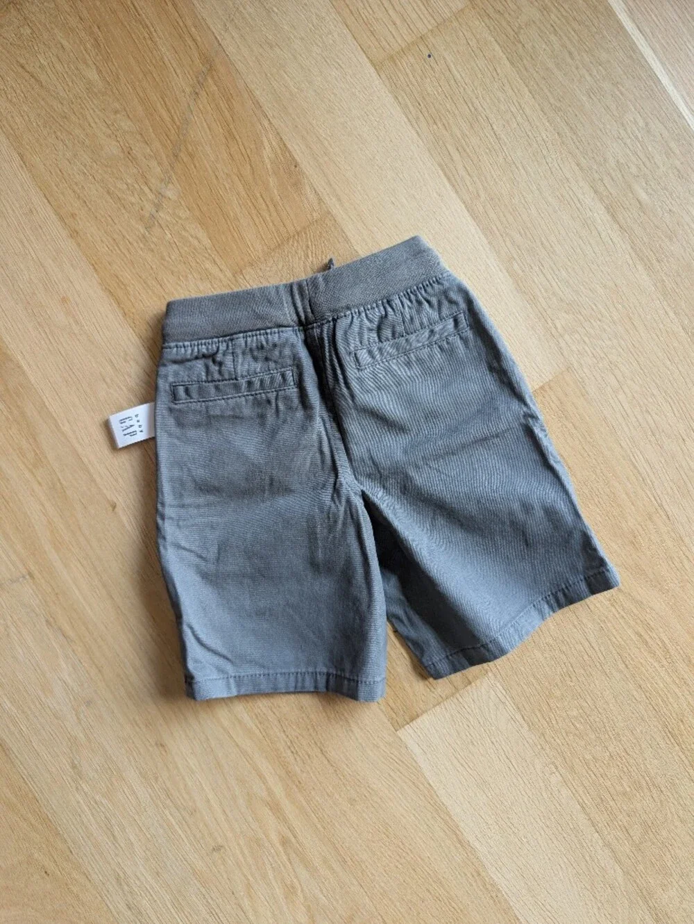 NWT GAP Boys Gray Elastic Waist Shorts